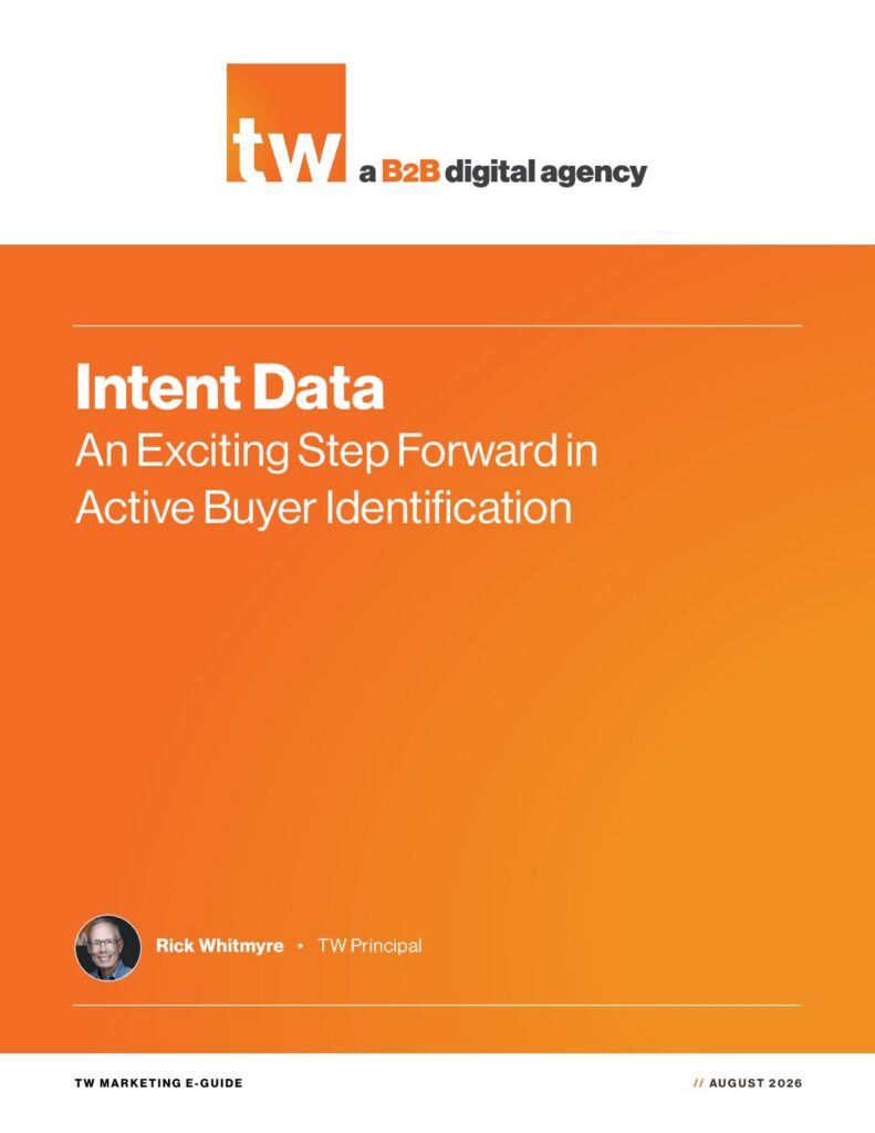 <strong>Intent Data</strong><br>An Exciting Step Forward in Active Buyer Identification